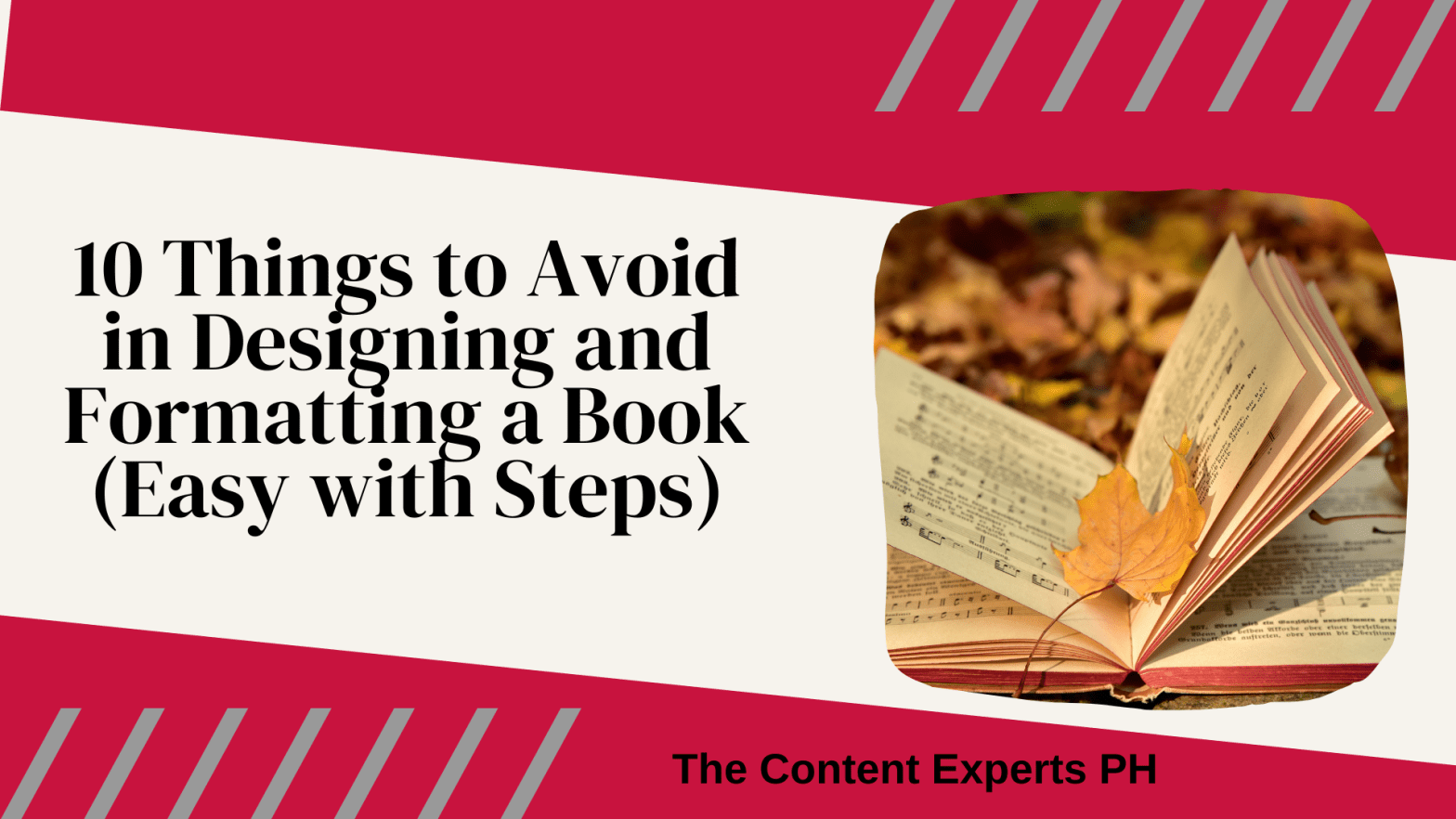 10 Things to Avoid in Designing and Formatting a Book (Easy with&nbsp;Steps)