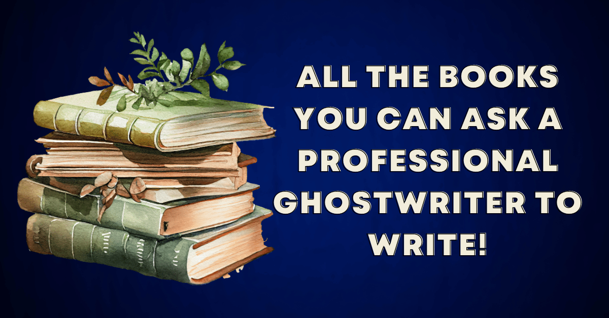 Unlocking the Literary World: Ghostwriting Services for Every&nbsp;Purpose