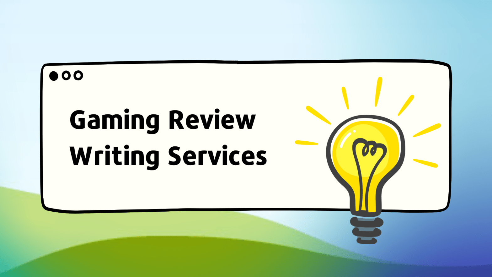 Gaming Review Writing Services