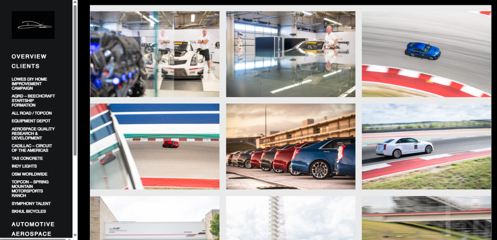 wordpress design for professional photographers